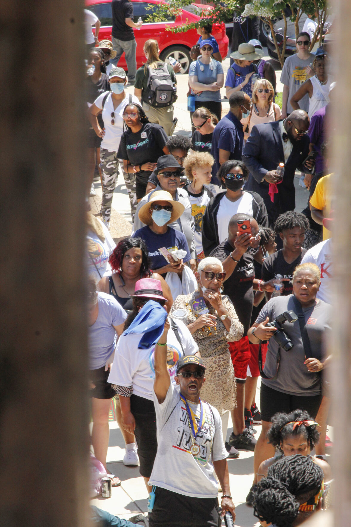 Photos: Opal Lee marches alongside hundreds to celebrate Juneteenth becoming a national holiday